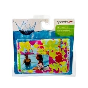 NIB SPEEDO Kids Printed Armbands Fabric Armbands Swimming Armbands